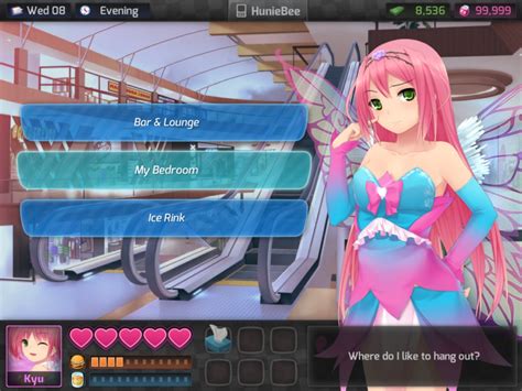 huniepop scenes|hunie